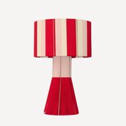 Lampe à poser l'Irrésistible rouge poudré