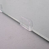 Glass nesting tables italy 1980s