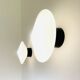 P-1410 Discus Milky Glass Ceiling Or Wall Lamps By Raak Amsterdam, The Netherlands 1960S