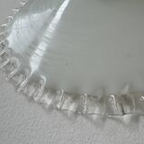 Old opaline laced suspension 26.5 cm vintage