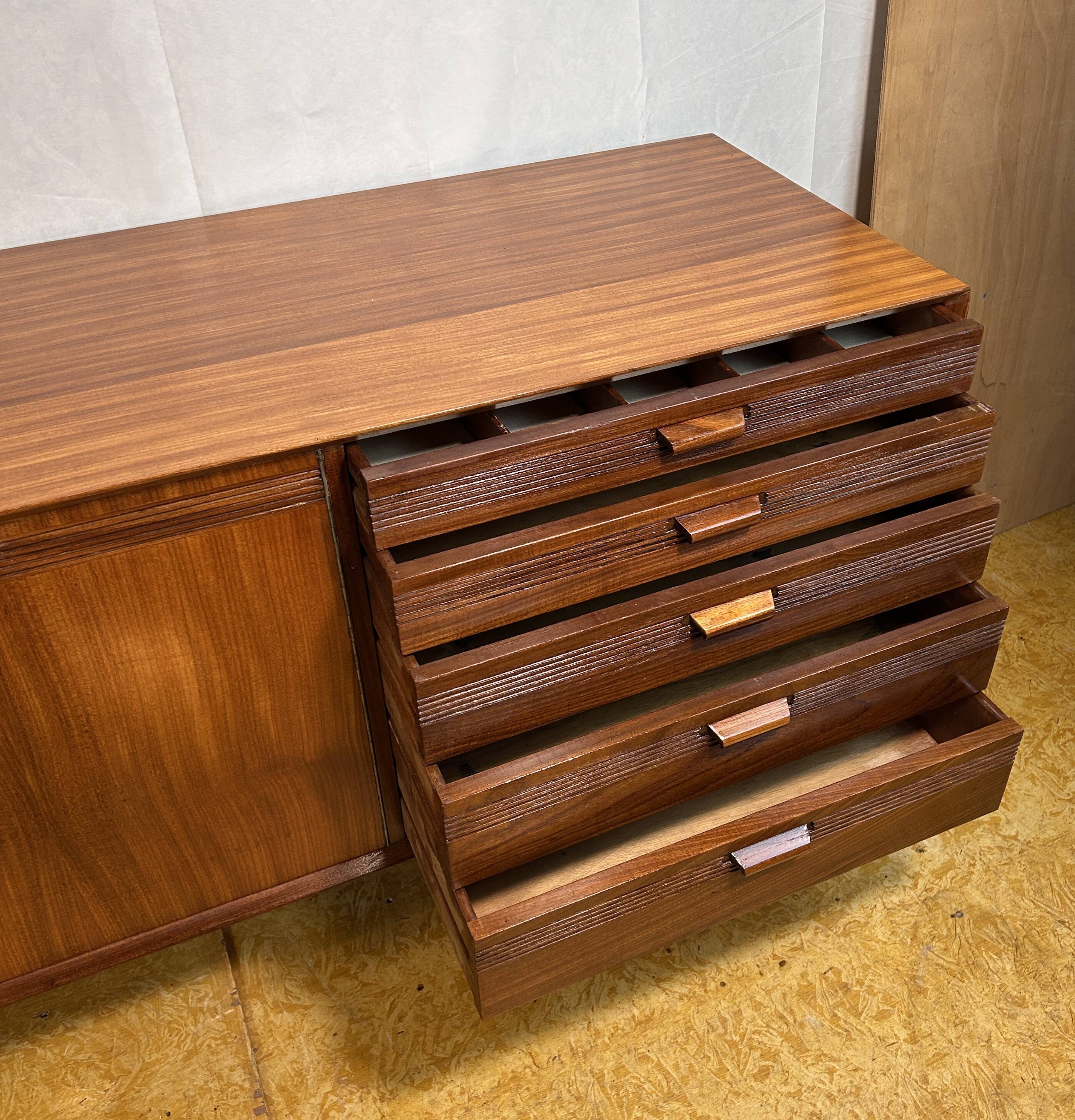 Mid-Century Retro Vintage Teak Sideboard by White & Newton 1960 Designer