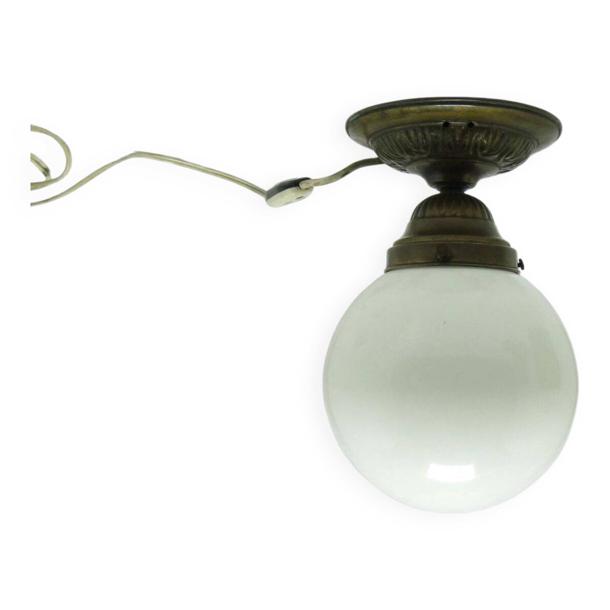 Art Deco pendant lamp, Poland, 1930s
