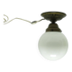 Art Deco pendant lamp, Poland, 1930s