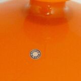 Suspensions en verre orange par Hans Agne Jakobsson