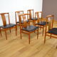 Suite of 6 danish chairs Henning Sorensen 1960