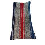 Vintage turkish kilim cushion cover , 30 x 60 cm