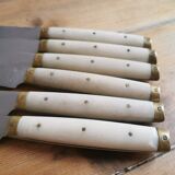Set of 6 bakelite knives