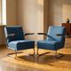 Ensemble de fauteuils, milieu du siècle, modèle S 411, années 1950.