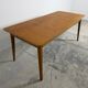 Vintage dining table – tapered legs – 1950s-1960s
