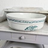 Toilet basin Faïencerie de Castres - "Blackberries" decor