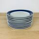10 dessert plates ceramic starter Koka by Rörstrand Sweden, Scandinavian