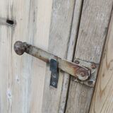 Pair of old shutters