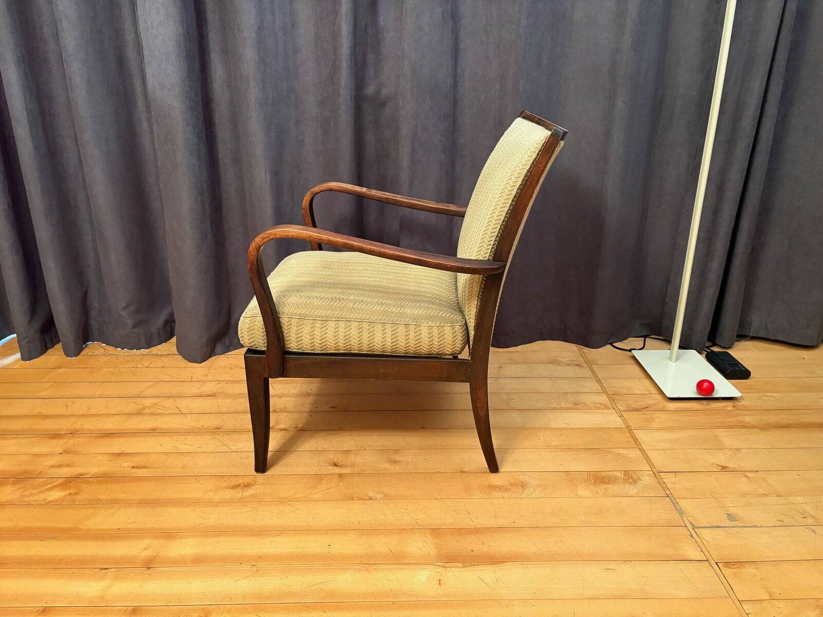 Vintage German armchair by Wilhelm Knoll, 1950s