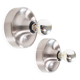 Pair of petite Disc sconces selected by Charlotte Perriand for Les Arcs