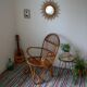 Armchair in rattan of the 1960s