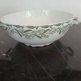 Saint-Amand soup tureen with mimosa decor