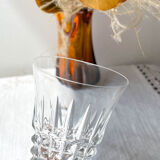 9 white wine glasses cristal d'Arques model tuileries