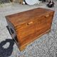 Antique solid teak chest