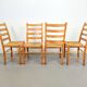 Jaerstolen Aksel Dining Chair from Möbelfabrikken Aksel L. Hansson, 1970s, Set of 4