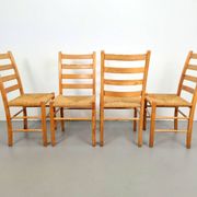 Jaerstolen Aksel Dining Chair from Möbelfabrikken Aksel L. Hansson, 1970s, Set of 4