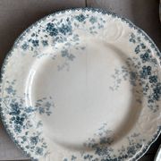 Lot of 7 flat plates Boulenger Choissy le Roi