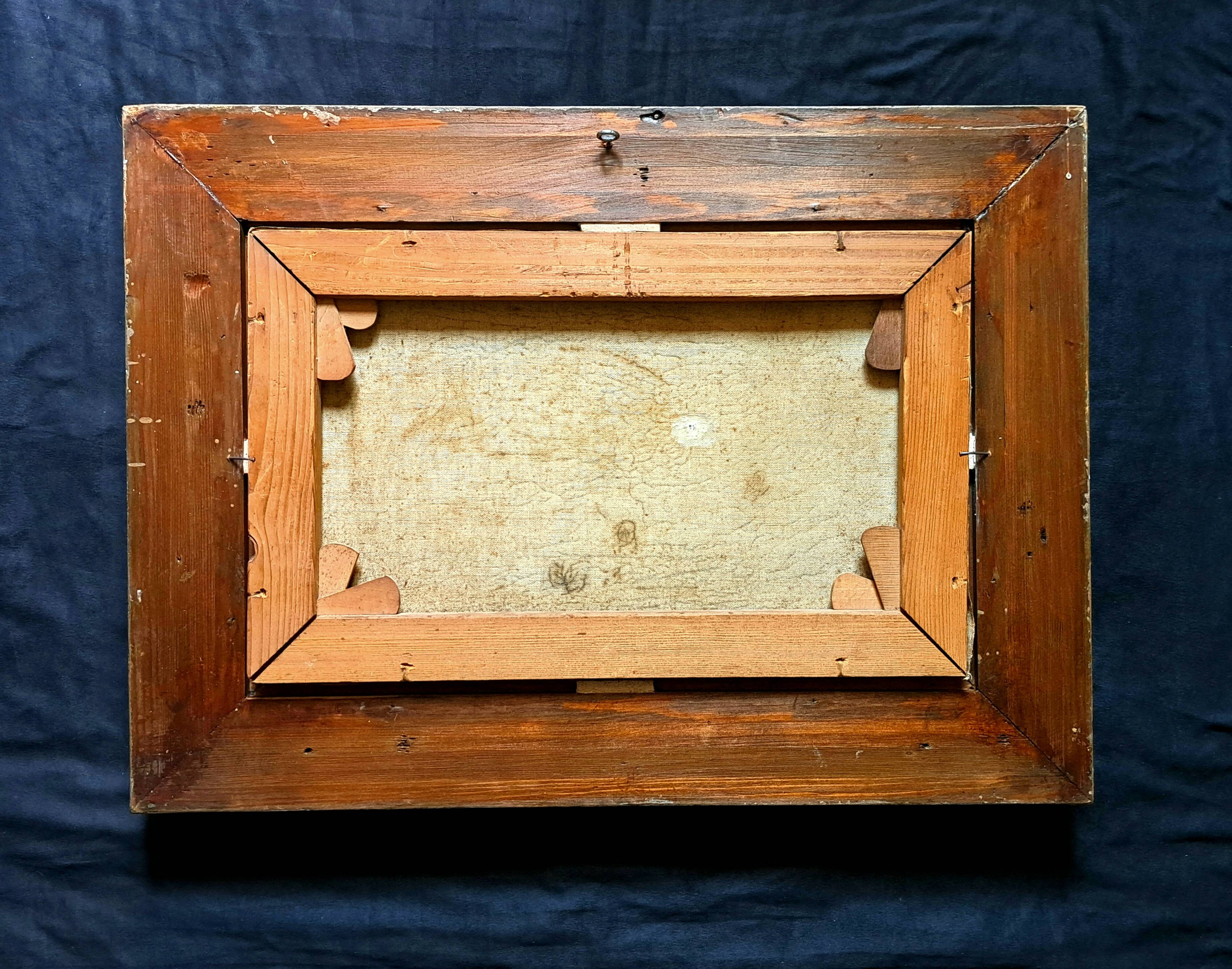 Post-Impressionist painting signed in Fauvism style - Russian School, 1924