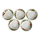 5 "Strawberry" ceramic bowls/dishes