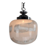 Suspension italienne en verre de Murano formes nuageuses