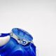 Cup Josef Hospodka Chribska Cristal Bleu Cobalt White Trim 24cm
