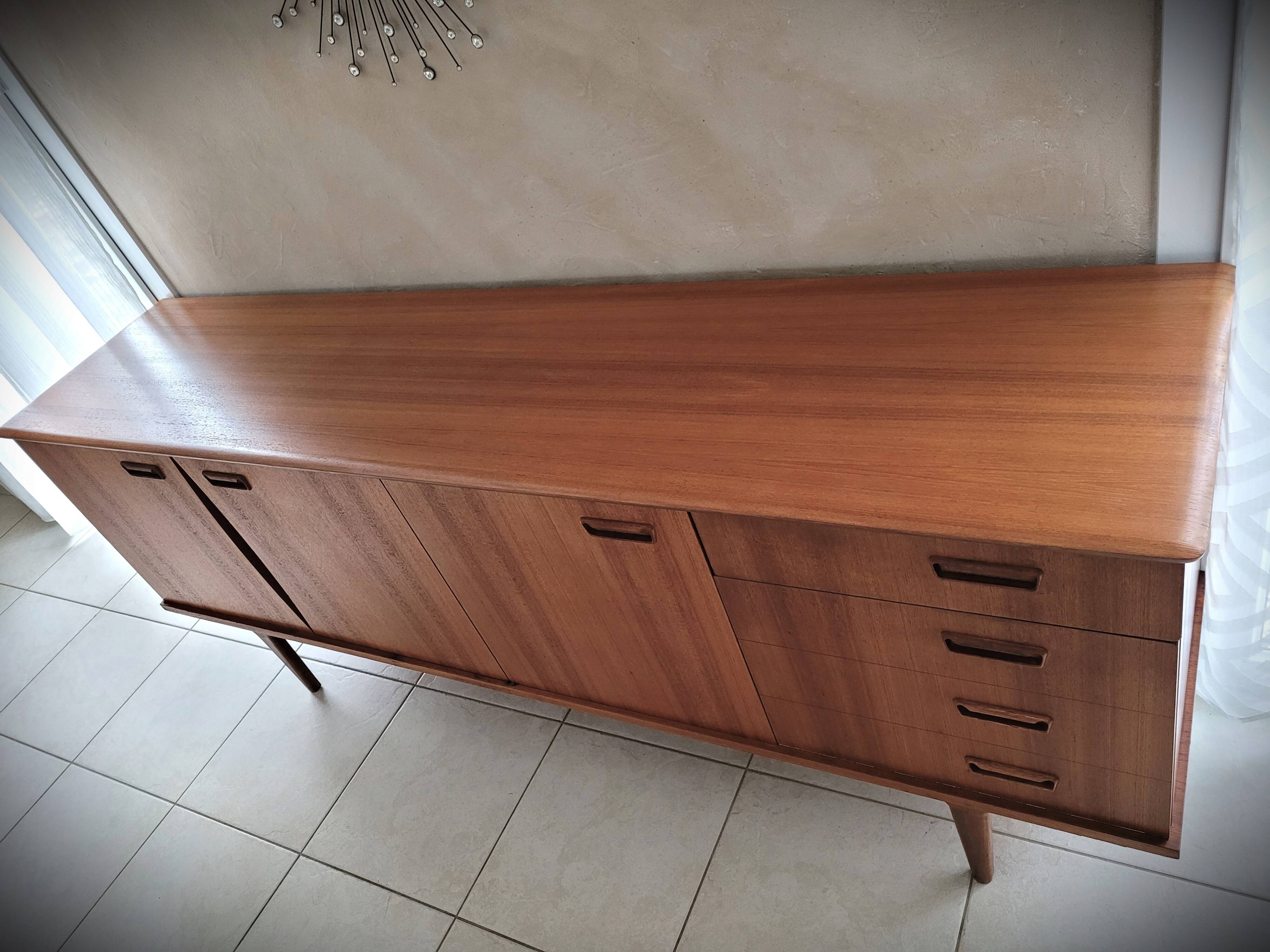 Scandinavian design teak sideboard LB France