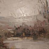 Oil on canvas signed Etienne Bellan (1922-2000)