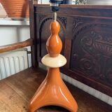 Pied de lampe de table en céramique par Louis Drimmer, années 1980