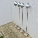 Set of 4 Artemide "mikado" pendant lights, FA Porsche design, 80s