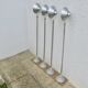Serie de 4 suspensions Artemide "mikado" design F.A. Porsche années 80