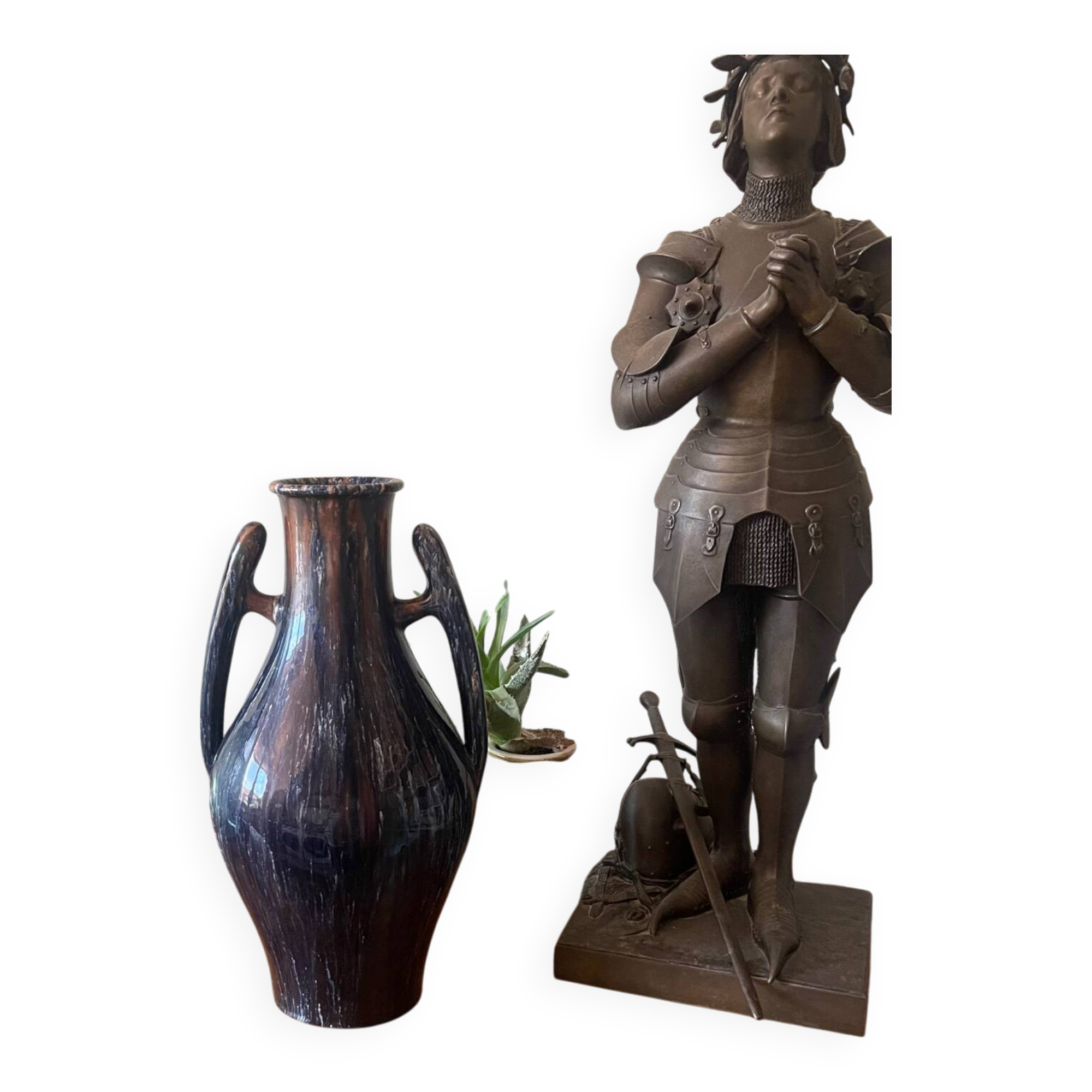 Large ceramic vase