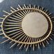 Rattan mirror  72x55cm
