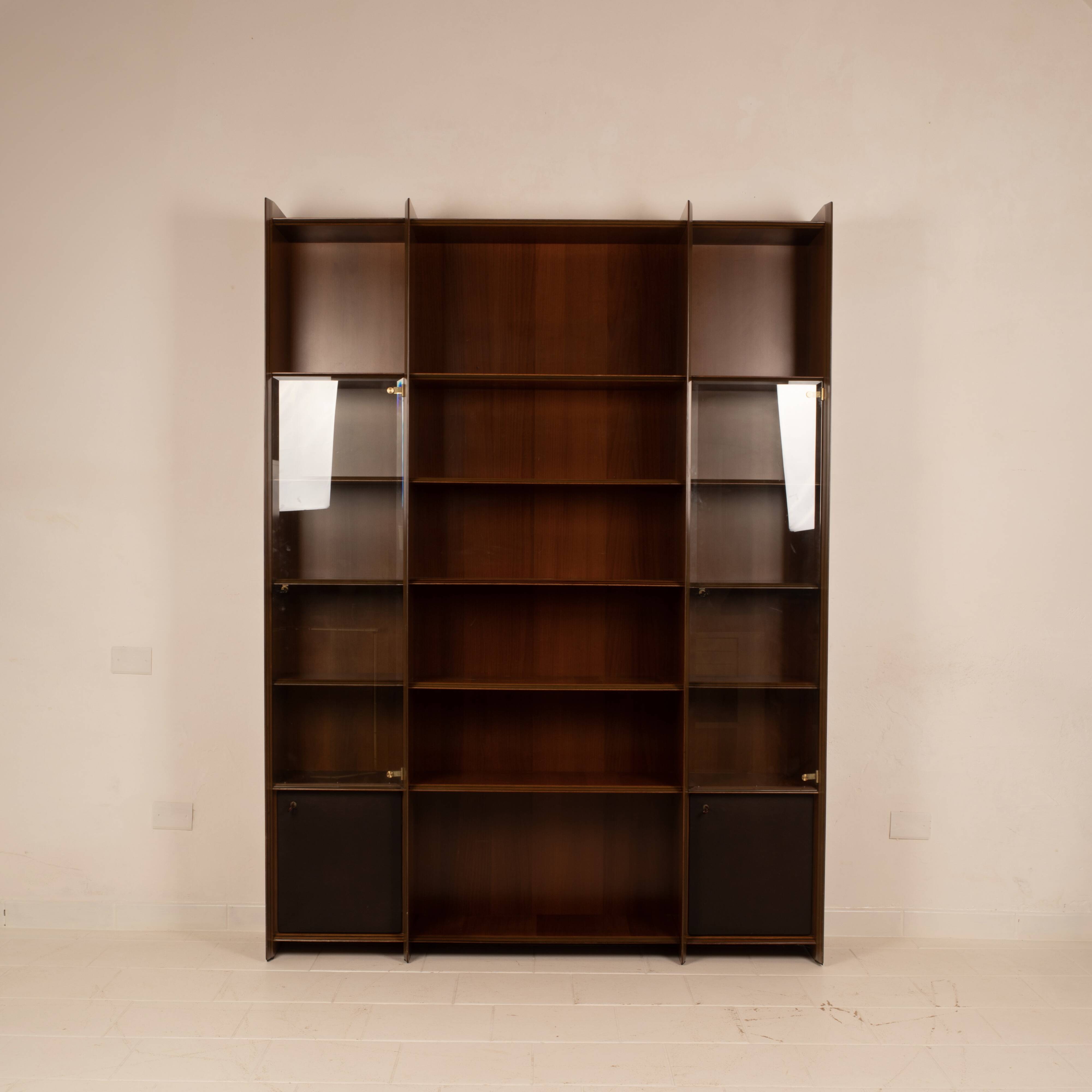 Pair of Artona Bookcases by Afra and Tobia Scarpa for Maxalto