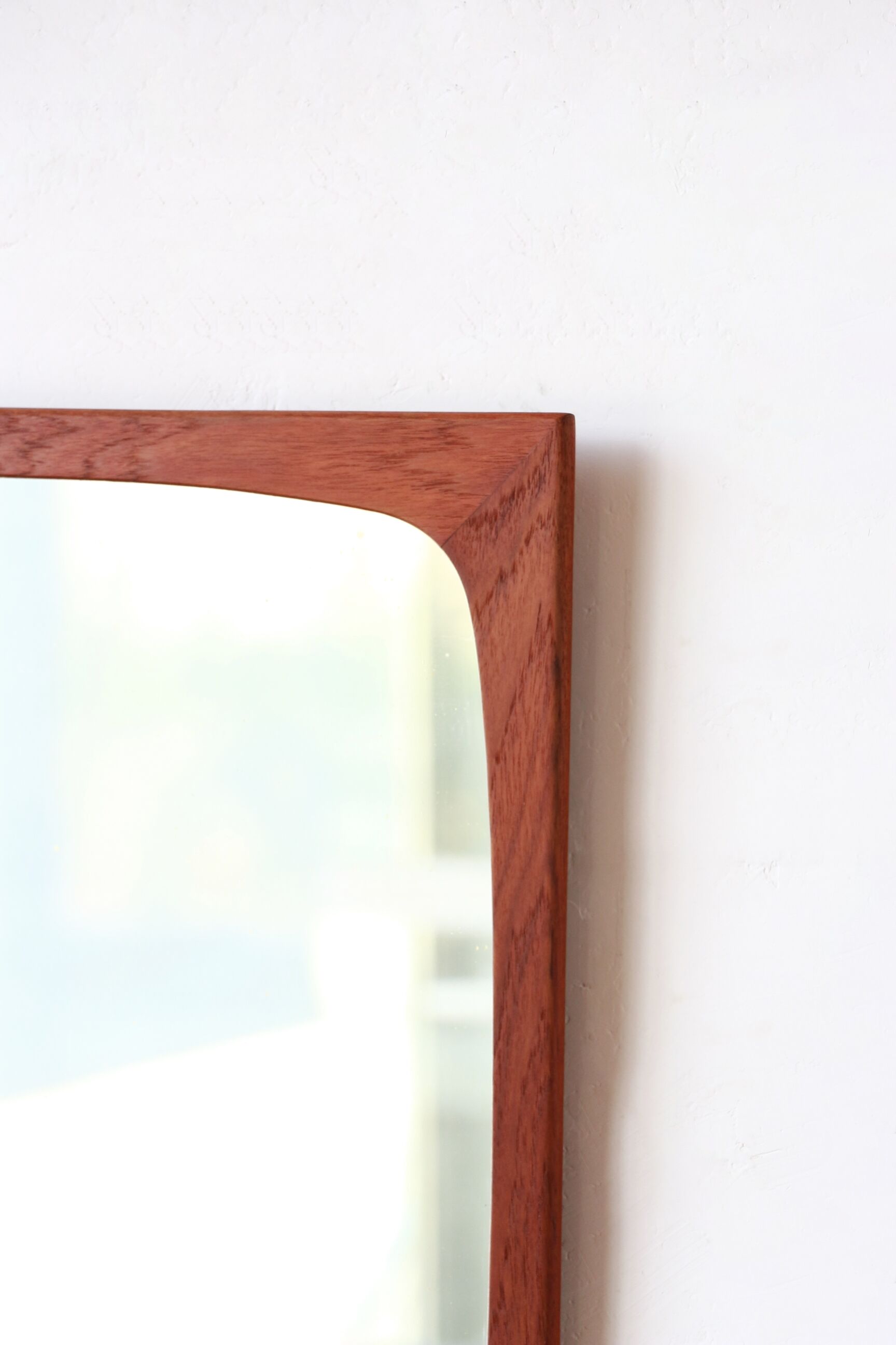 Square Teak Mirror - Scandinavian (4.7)