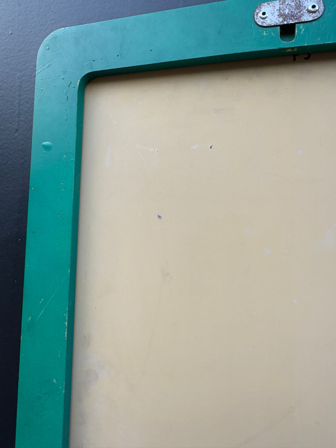 Scandinavian style mirror from the 70s