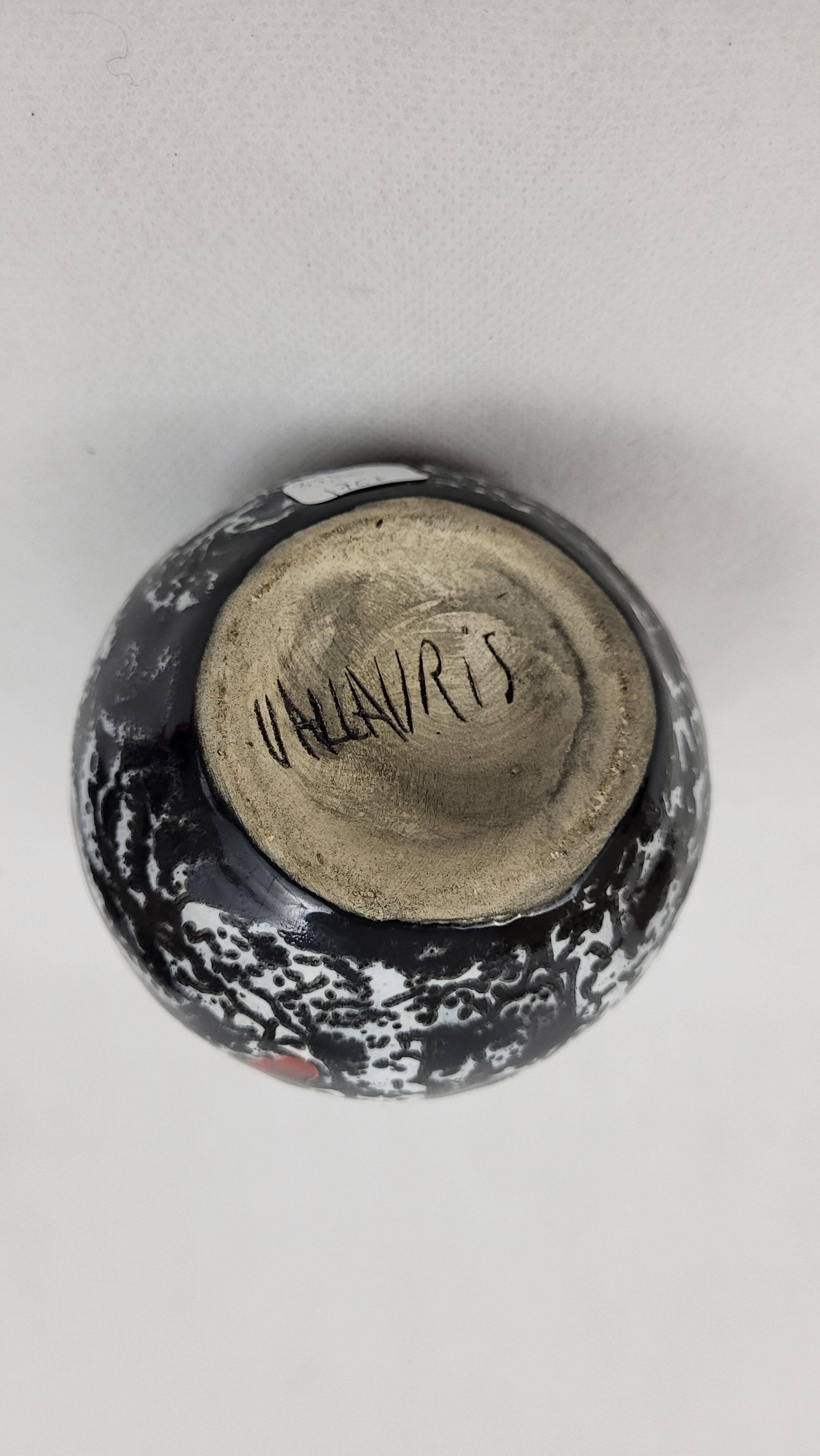 Vallauris ceramic vase