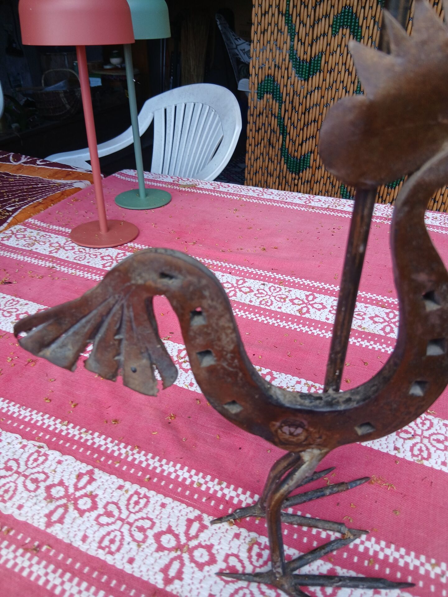 Coq bougeoir