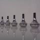 Chrome-Plated Candleholders by Quist, Germany, 1960s, Set of 5