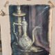 Charcoal drawing by J. Wulff, Belgian painter.