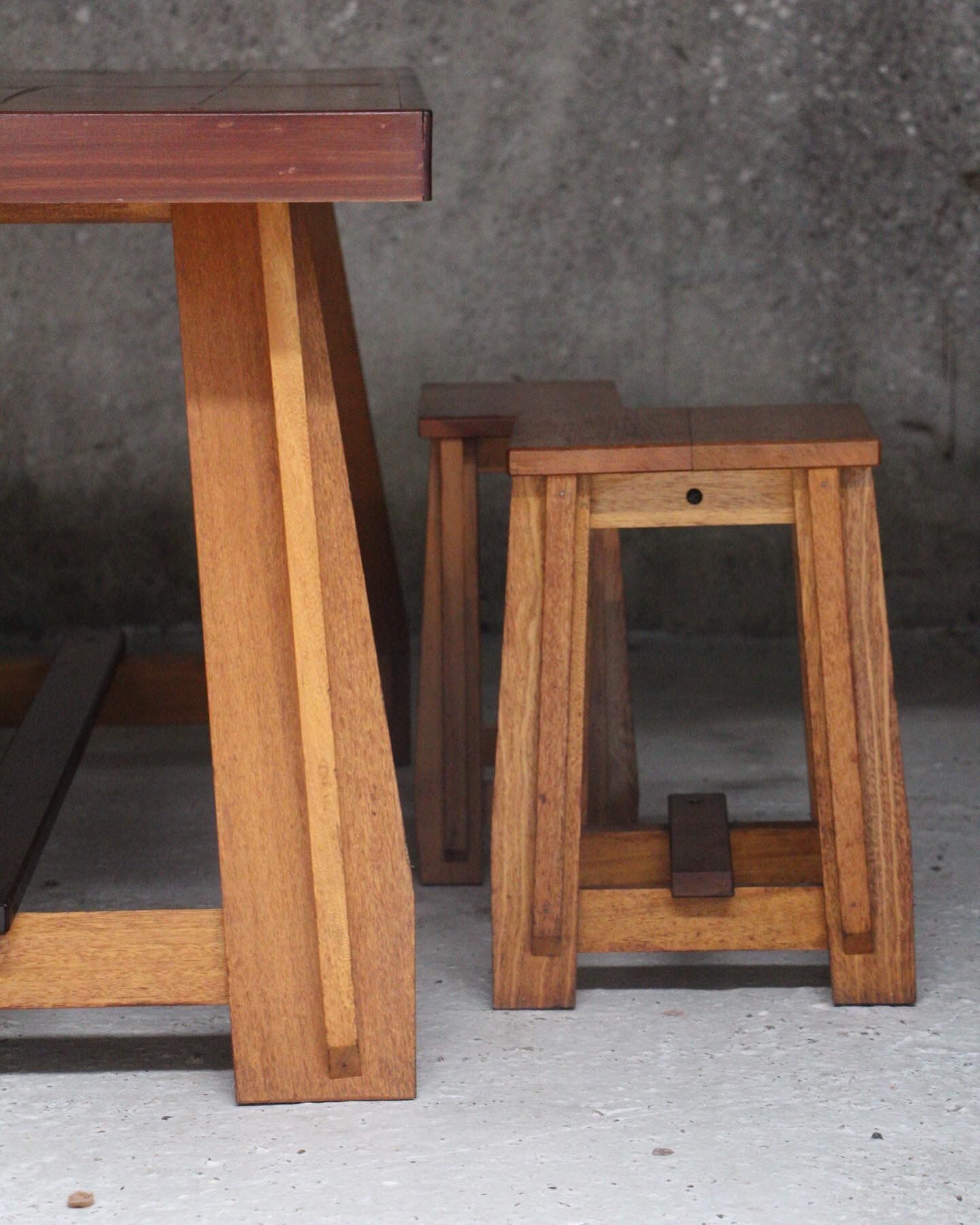 Pair of architect stools France 1960