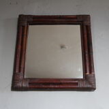 Rattan mirror 52 x 48 cm