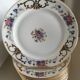 11 Dessert Plates in French porcelain
