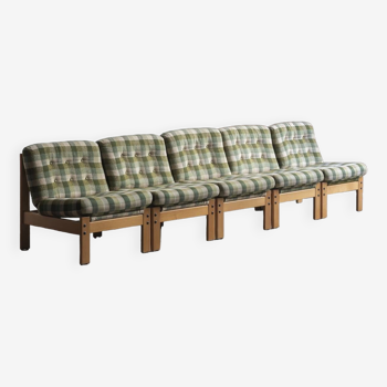 5-Piece Modular Sofa Set, Denmark, 1970s