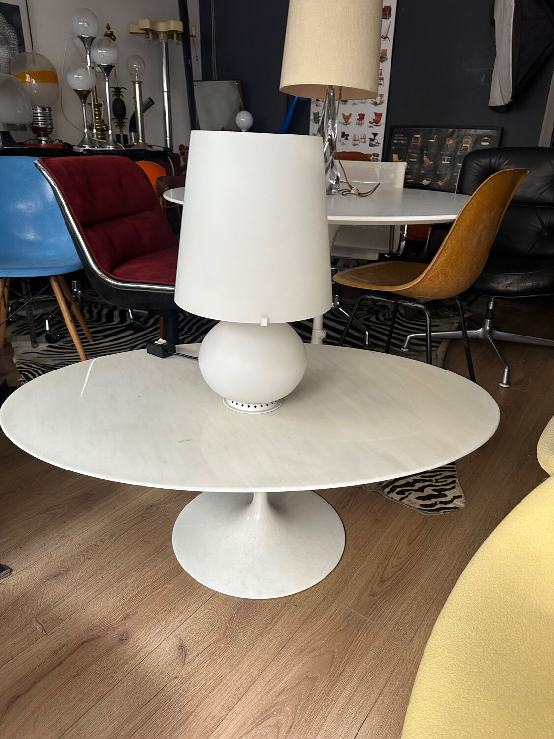 LS144 lamp designed by Carlo Nason, Mazzega edition