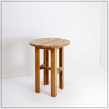 Vintage solid wood side table / Console