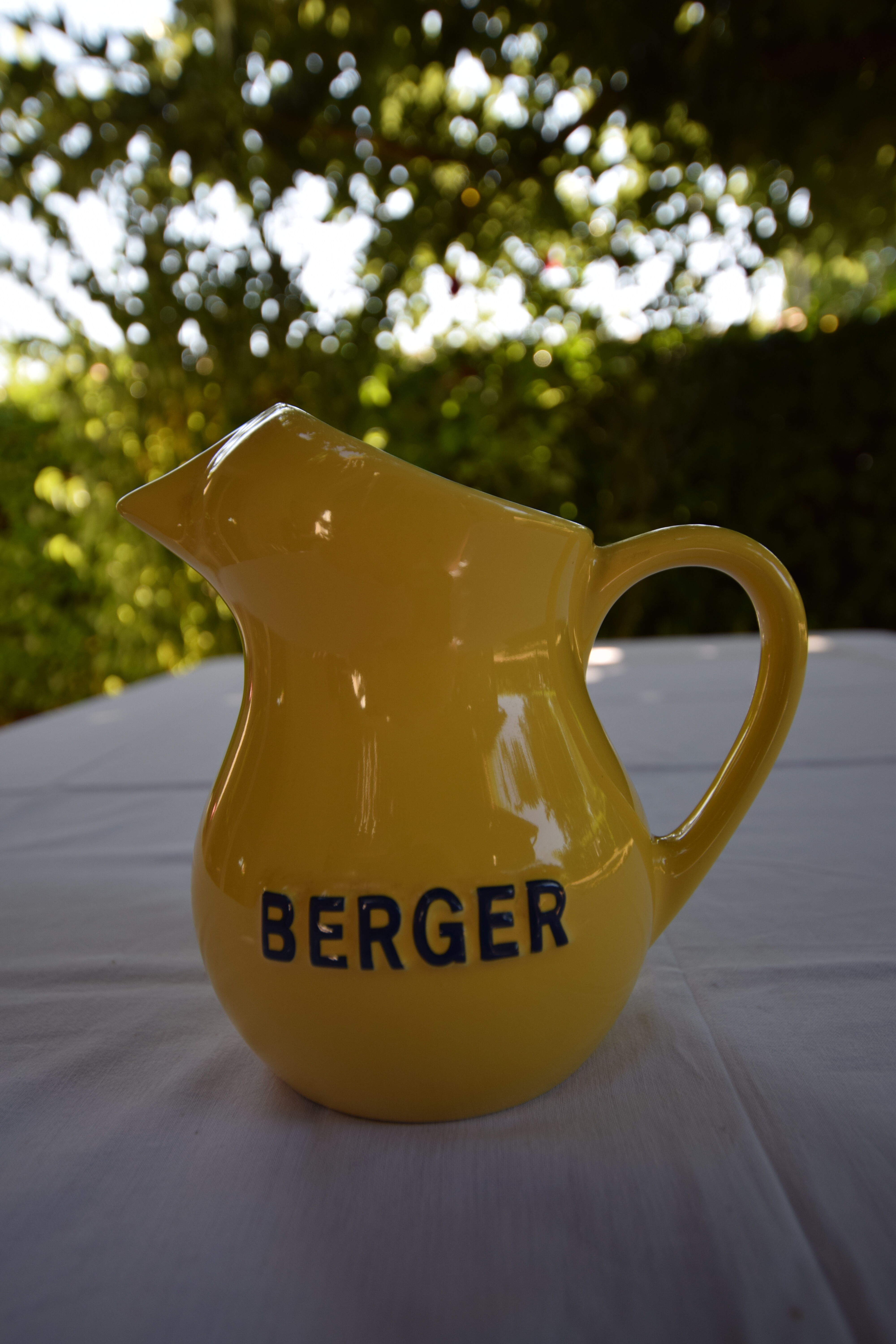 Vintage ceramic shepherd pitcher